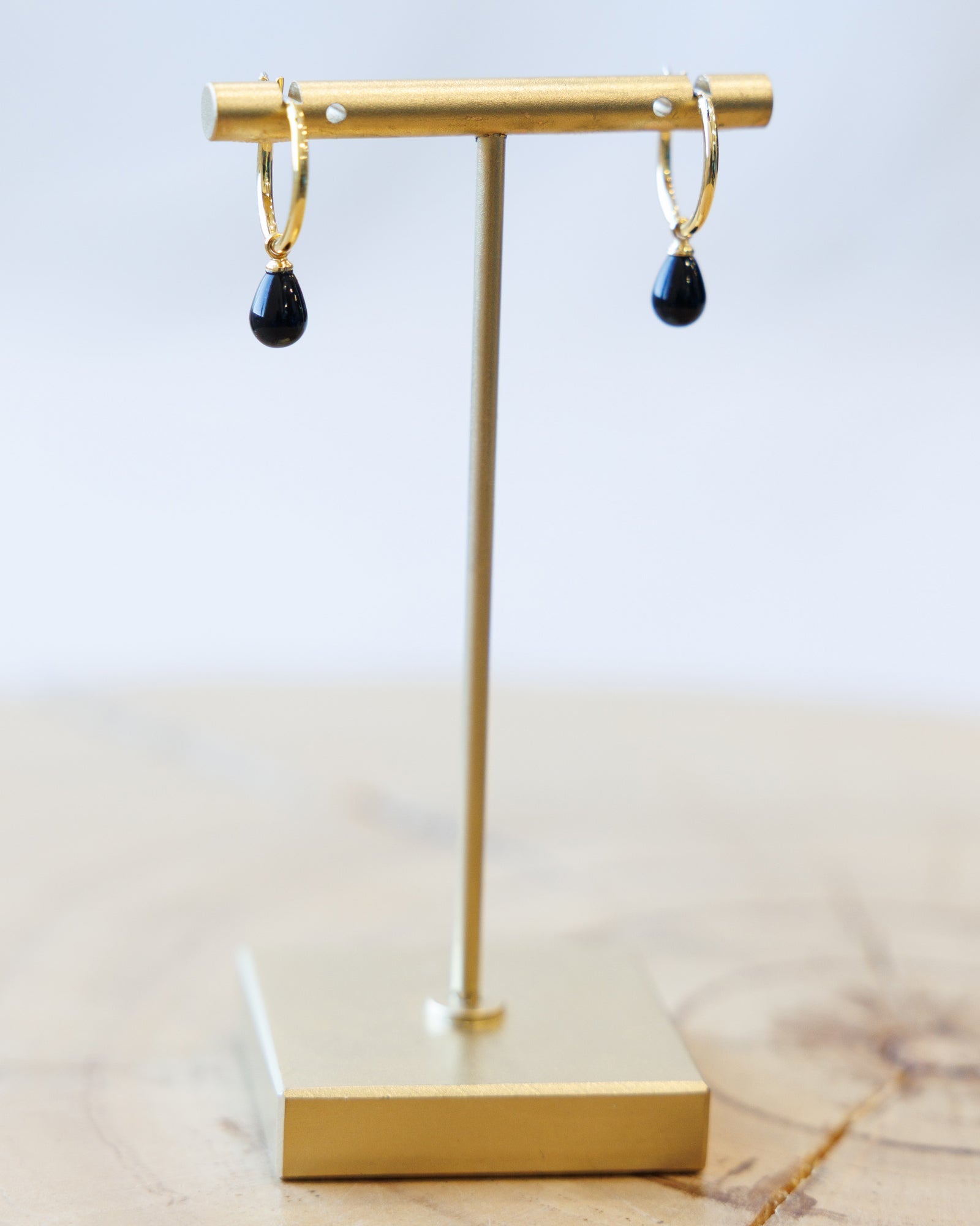 Hoop And Charm Earrings