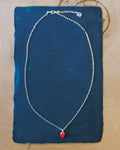 Silver Strawberry Fields Forever Necklace
