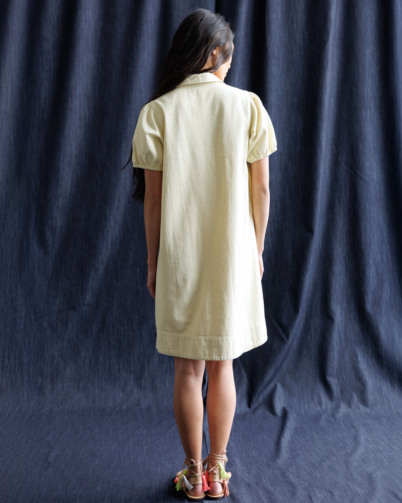 Demure Denim Dress