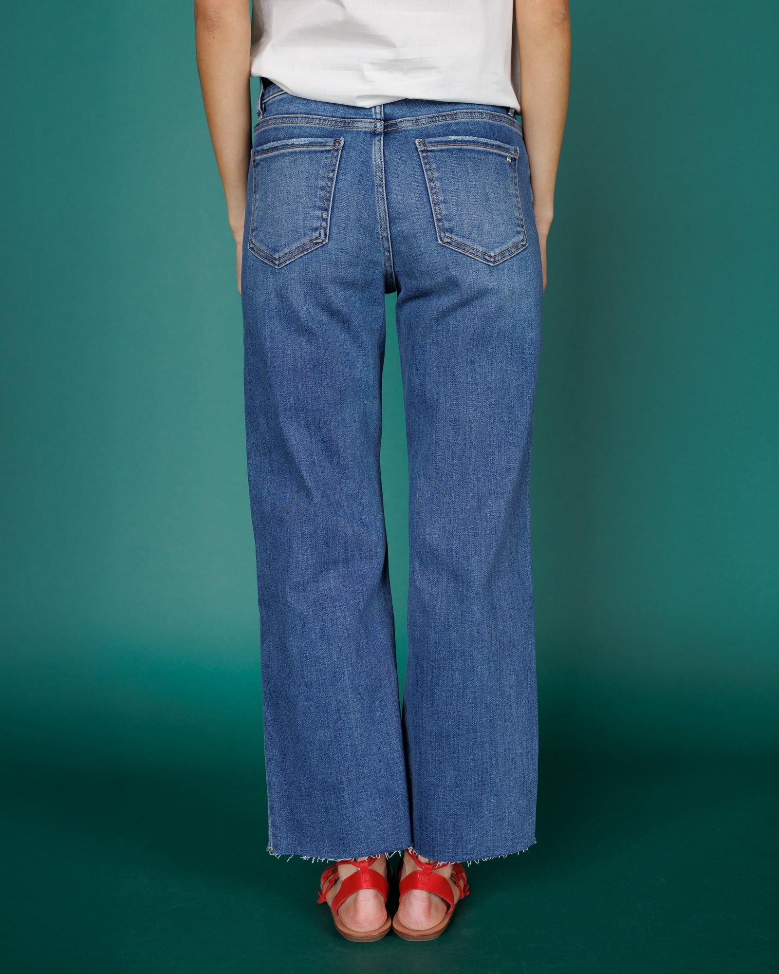 High Rise Wide Leg