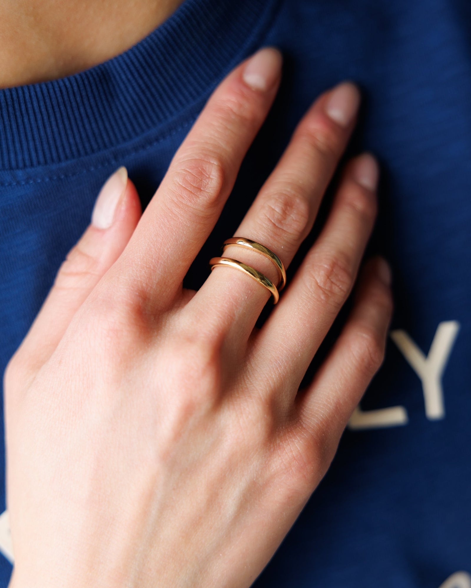Sculptured Statement Ring
