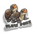 Slow Poke- Hard Hat Decal