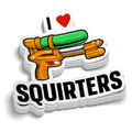 Squirters - Hard Hat Decal