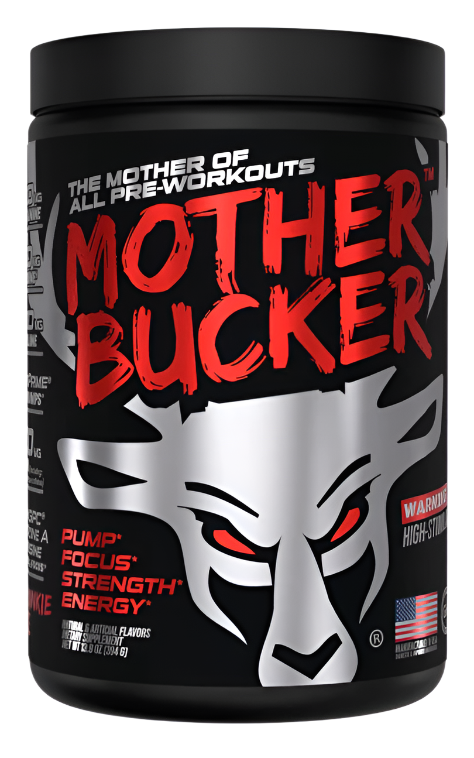 Bucked Up MOTHER BUCKER High-Stimulant Pre-Workout Formula - 20 Servings