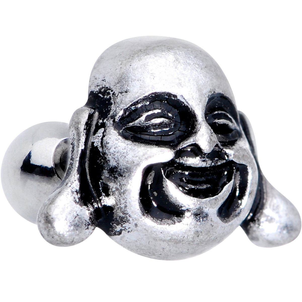 14G 1/4 Chubby Buddha Cartilage Tragus Stud